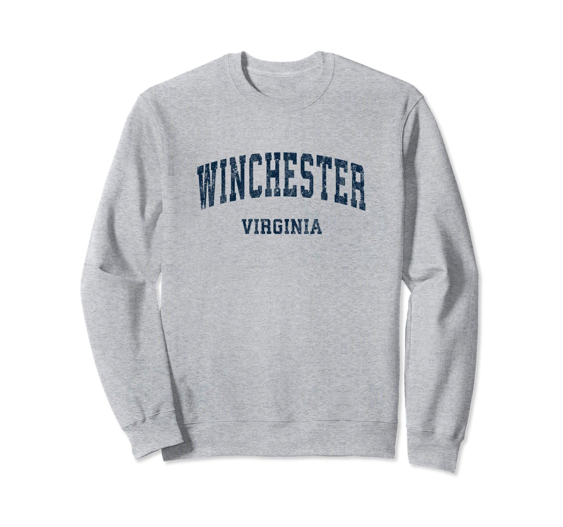 Winchester Virginia Va Varsity Sports Sweatshirt - Minimalist Print Unisex - T-Shirt, Sweatshirt, Hoodie