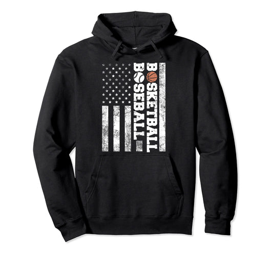 American Distressed Flag Funny Hoodie - Streetwear Style Men Women - T-Shirt, Sweatshirt, Hoodie