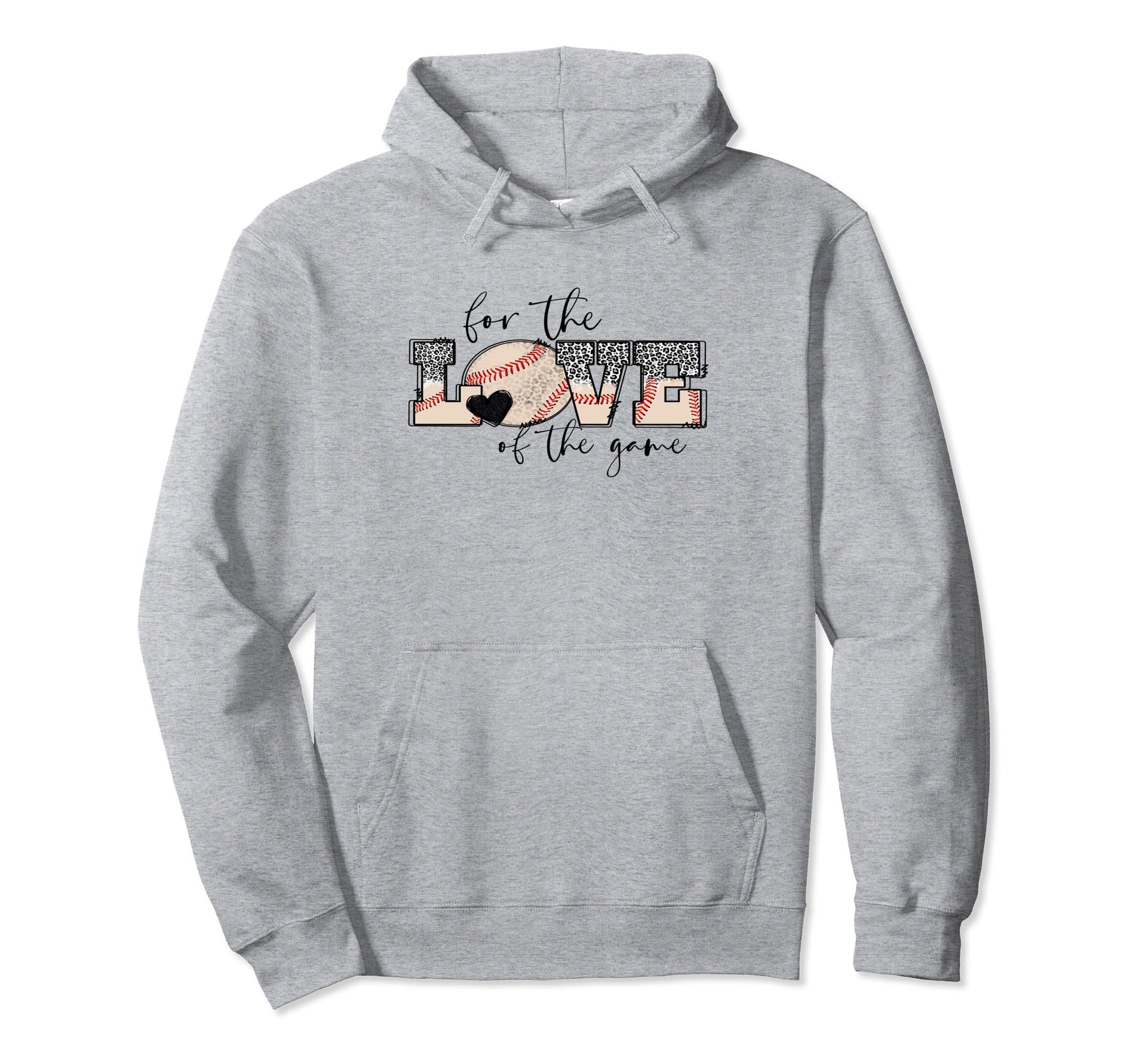 Love Game Baseball Hoodie - Streetwear Style Men Women - T-Shirt, Sweatshirt, Hoodie