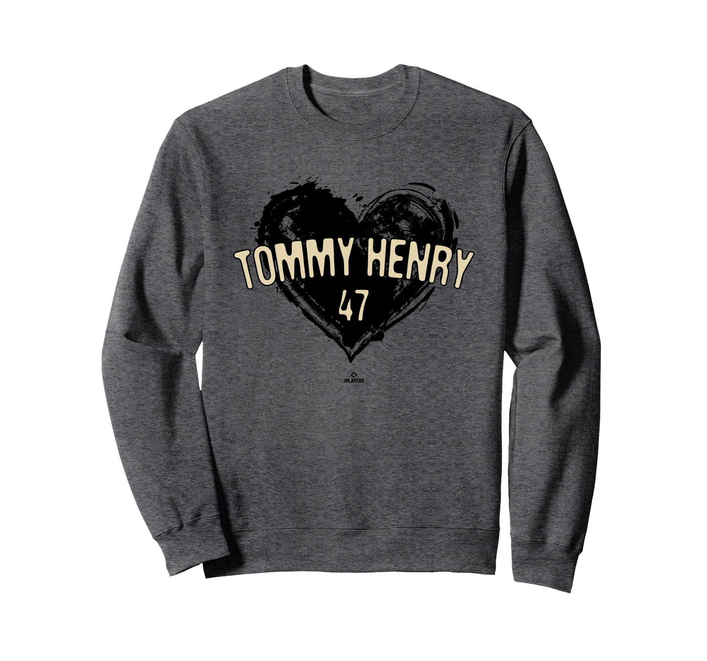 Distressed Heart Tommy Henry Sweatshirt - Streetwear Style Men Women - T-Shirt, Sweatshirt, Hoodie