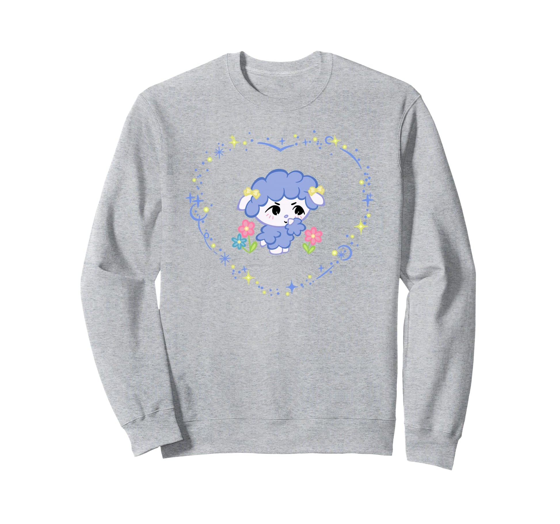 Y2K Coquette Soft Sheep Lamb Sweatshirt - Trendy Graphic for Adults - T-Shirt, Sweatshirt, Hoodie