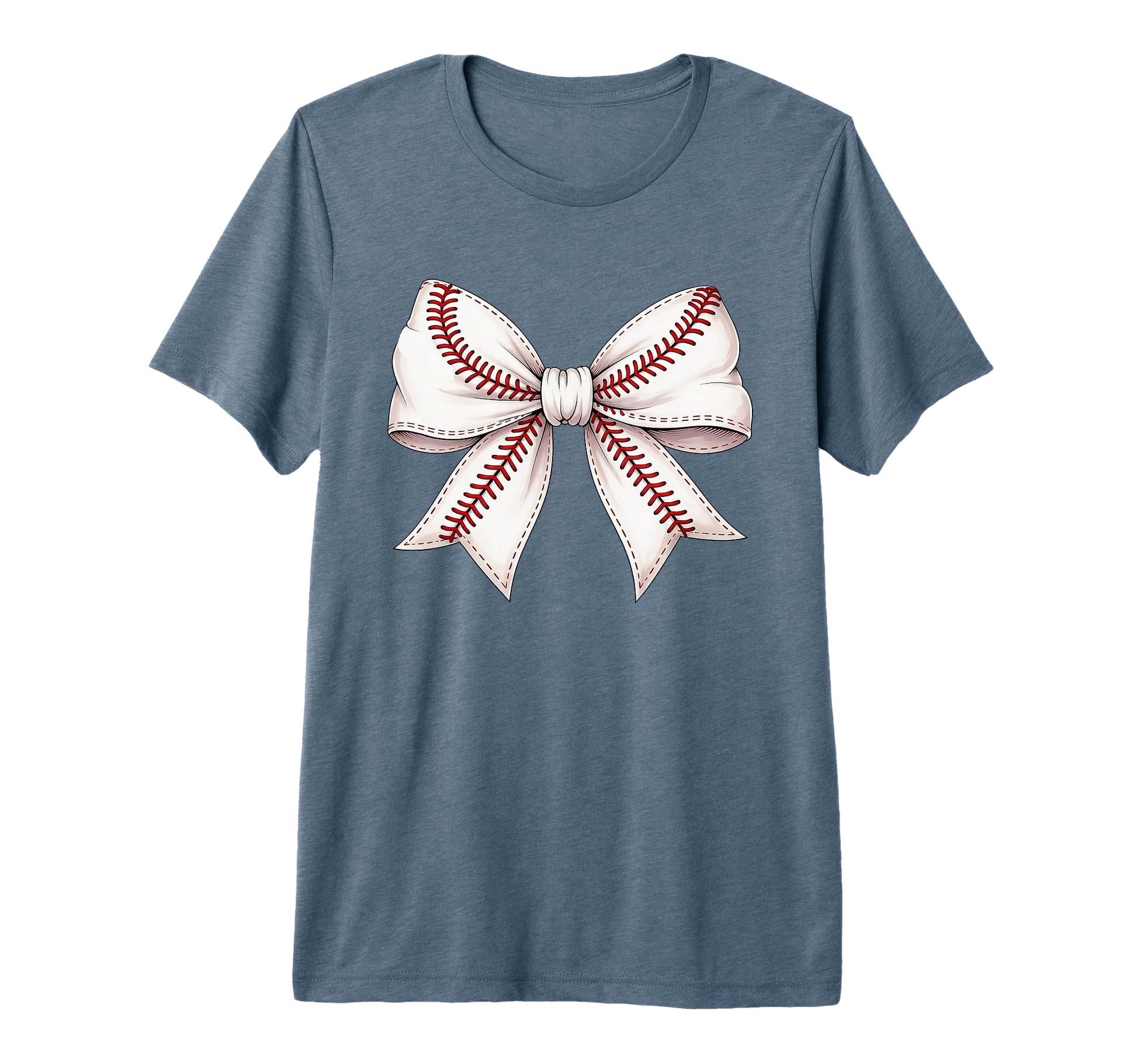 Baseball Bow Mothers Day Baseball Mom T-Shirt - Trendy Graphic for Adults - T-Shirt, Sweatshirt, Hoodie