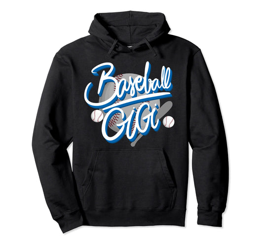 Baseball Gigi Funny Mothers Day Gifts Hoodie - Graphic Print Men Women - T-Shirt, Sweatshirt, Hoodie