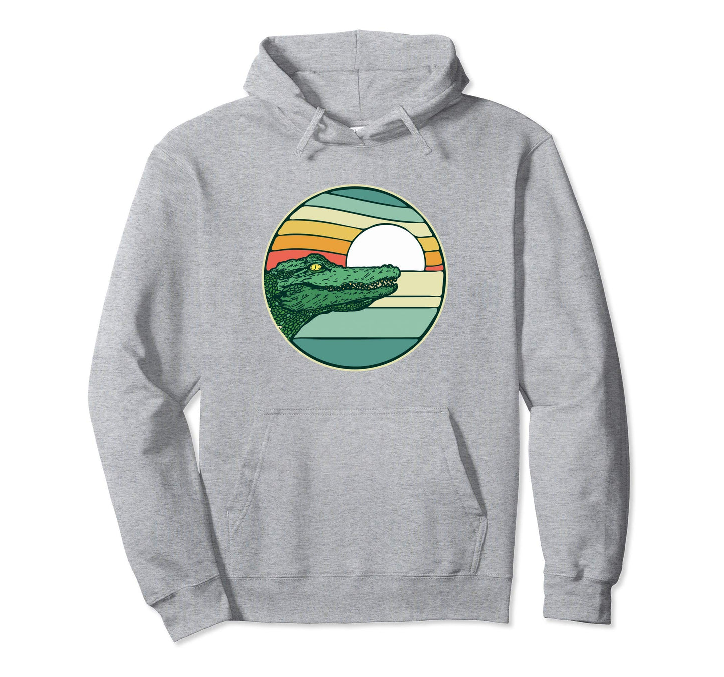 Everglades National Park Alligator 80S Hoodie - Trendy Graphic for Adults - T-Shirt, Sweatshirt, Hoodie
