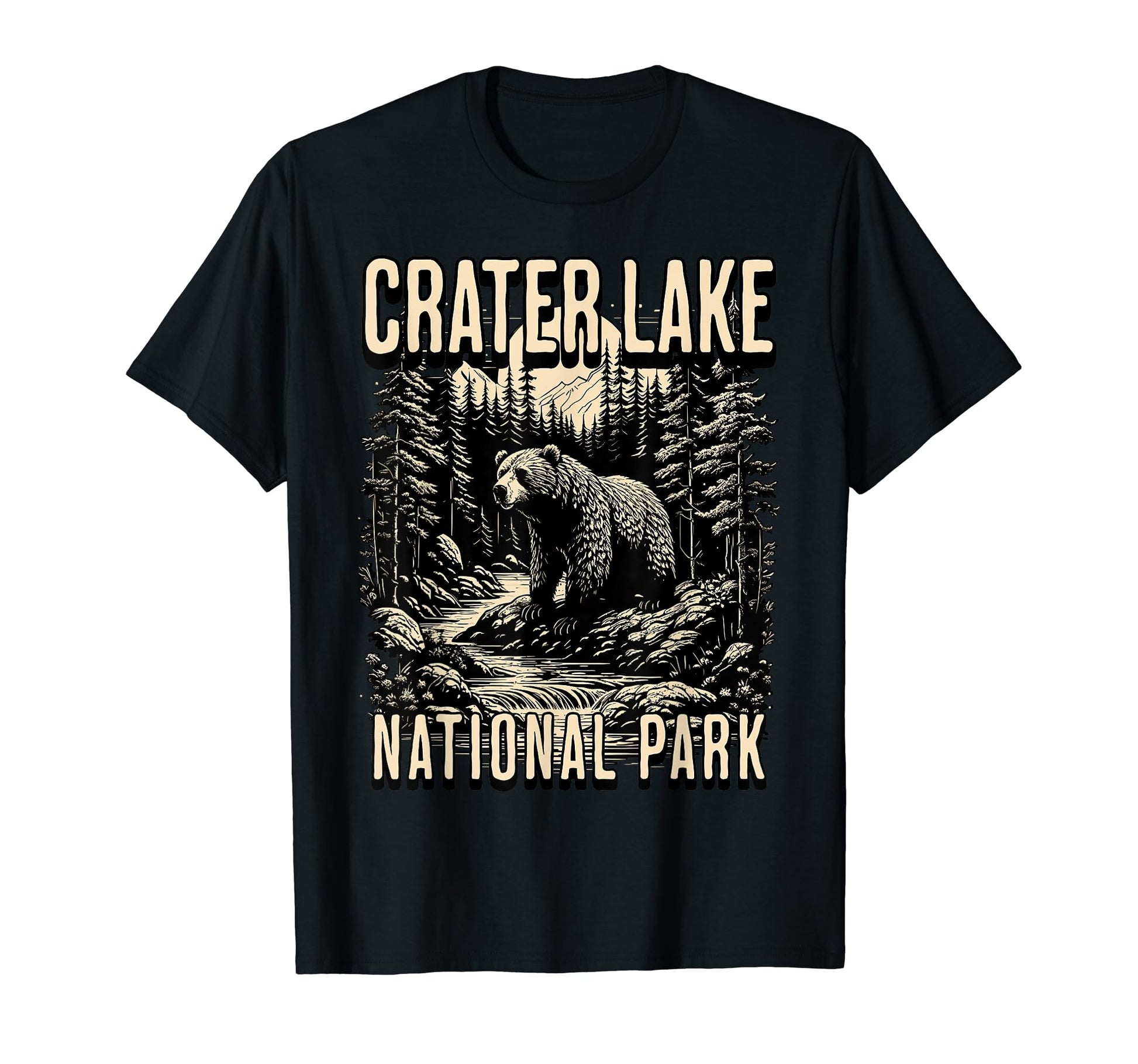 Crater Lake National Park Oregon T-Shirt - Fun Novelty Design Men Women - T-Shirt, Sweatshirt, Hoodie