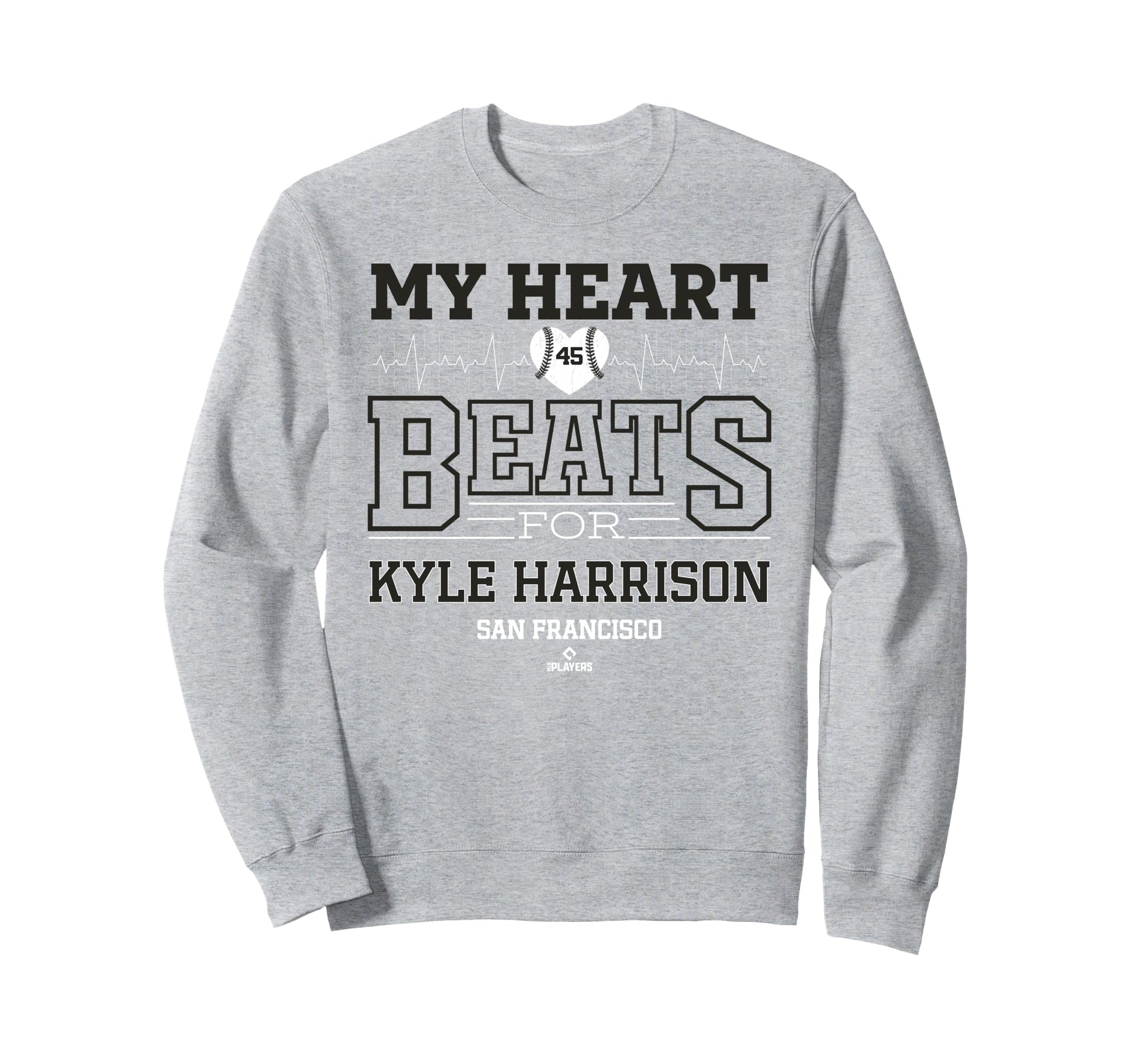 My Heart Beats Kyle Harrison San Sweatshirt - Graphic Print for Adults - T-Shirt, Sweatshirt, Hoodie