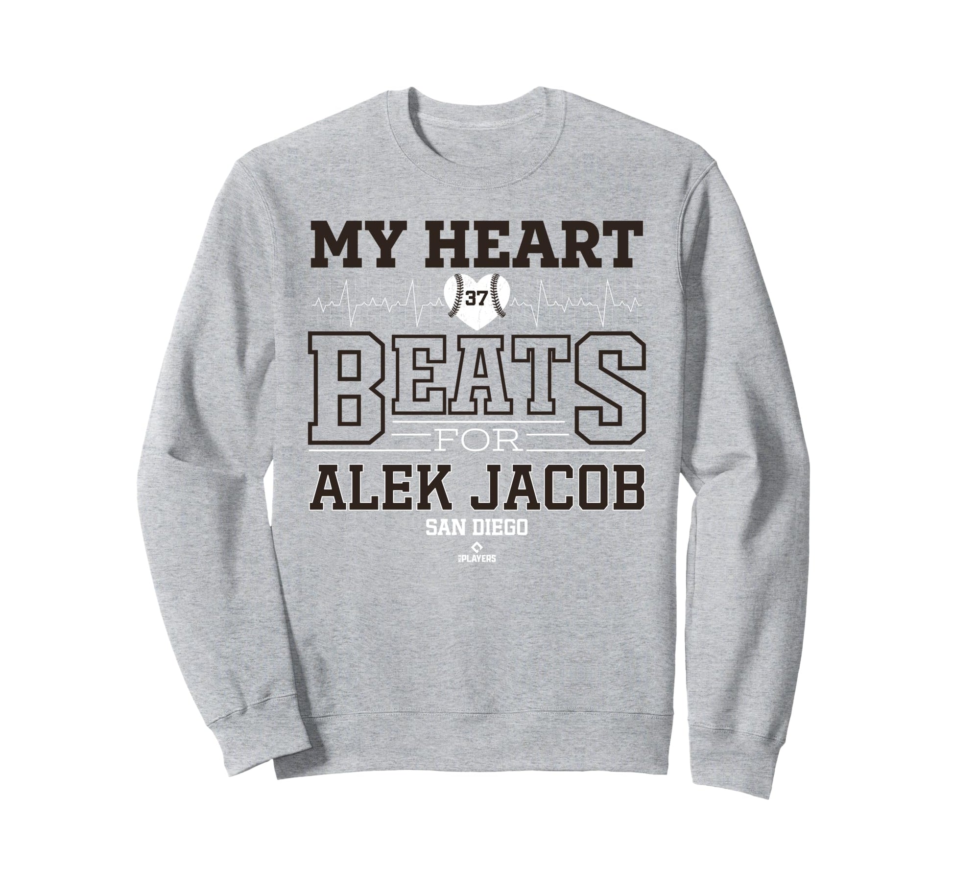 My Heart Beats Alek Jacob San Diego Sweatshirt - Fun Novelty Design Unisex - T-Shirt, Sweatshirt, Hoodie