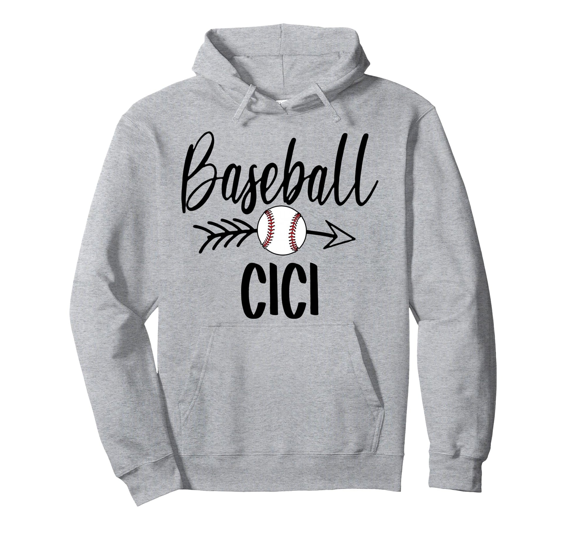 Baseball Cici Arrow Fathers Hoodie - Casual Everyday Wear for Adults - T-Shirt, Sweatshirt, Hoodie