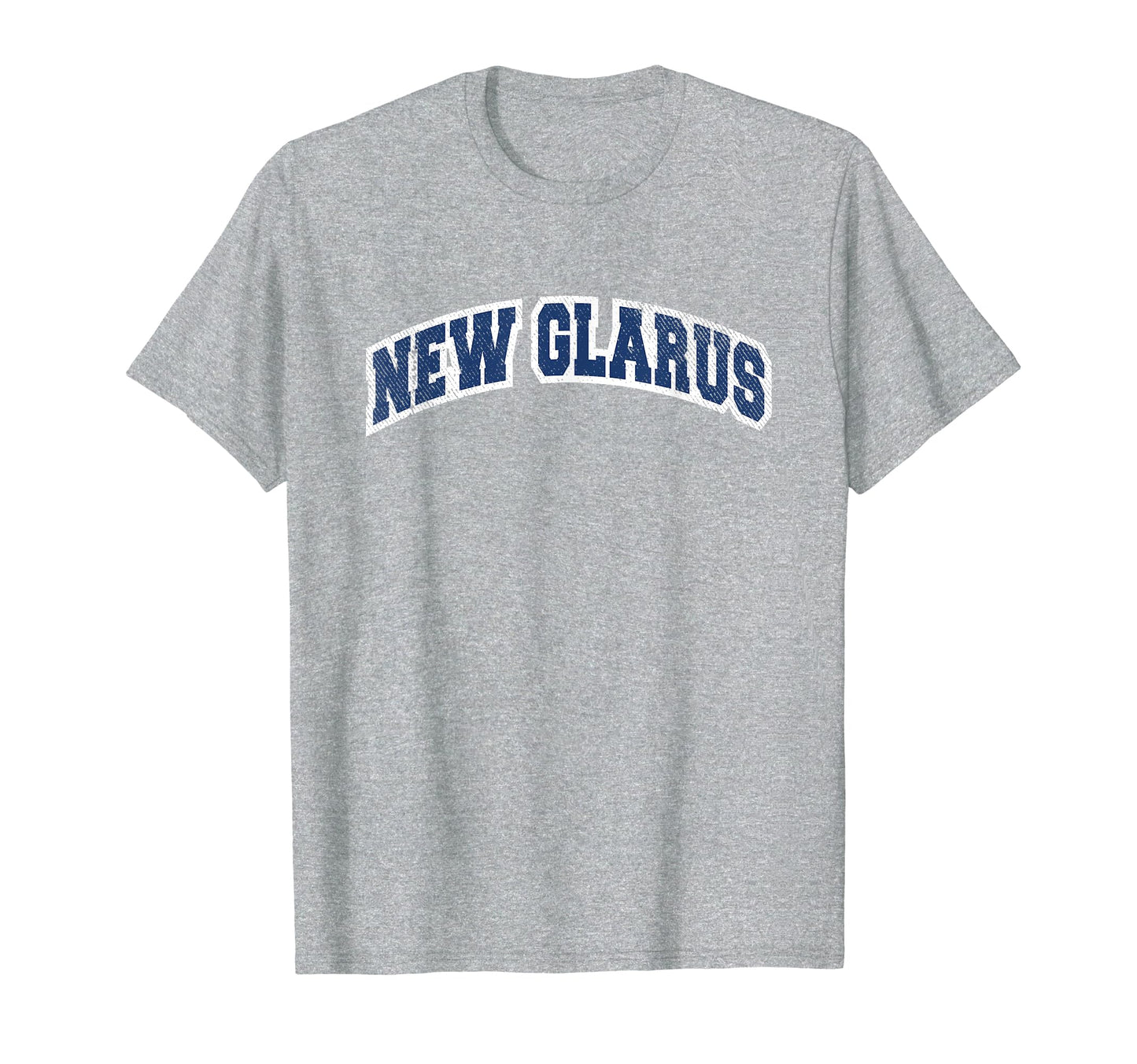 New Glarus Wisconsin Varsity T-Shirt - Minimalist Print Men Women - T-Shirt, Sweatshirt, Hoodie