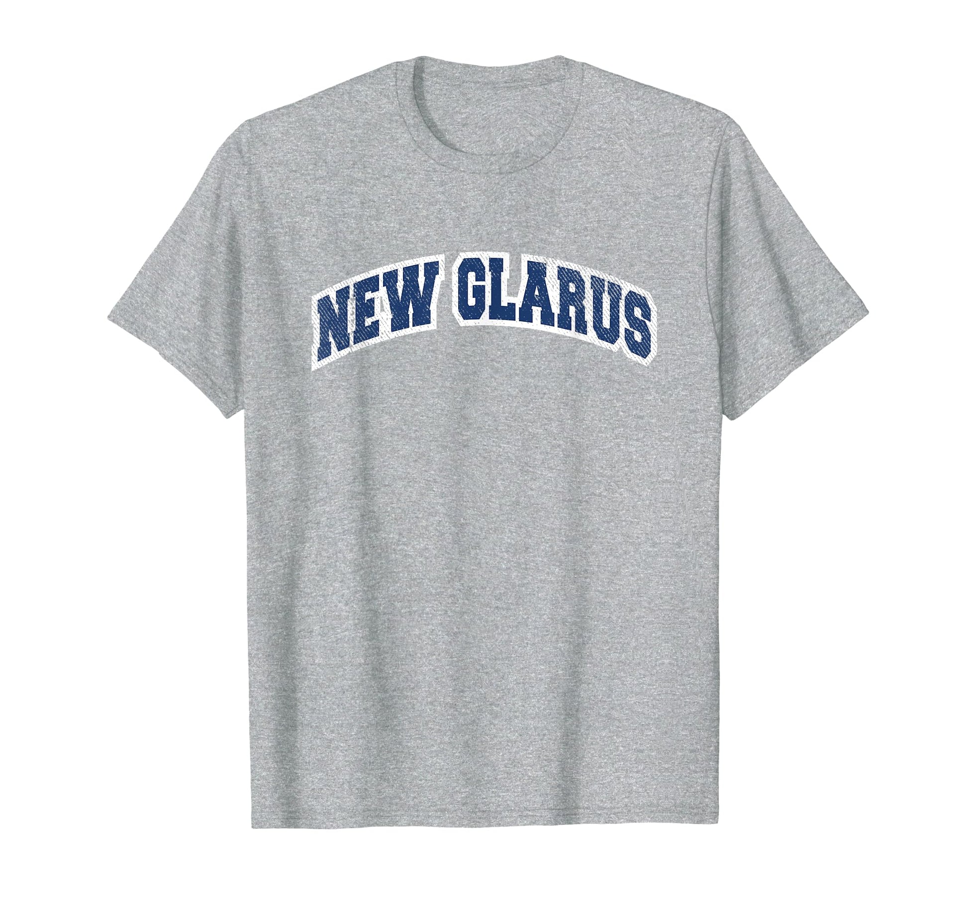 New Glarus Wisconsin Varsity T-Shirt - Minimalist Print Men Women - T-Shirt, Sweatshirt, Hoodie