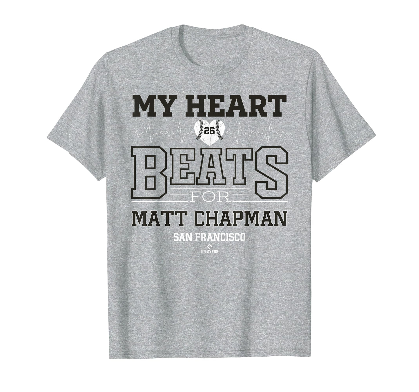 My Heart Beats Matt Chapman San T-Shirt - Streetwear Style for Adults - T-Shirt, Sweatshirt, Hoodie