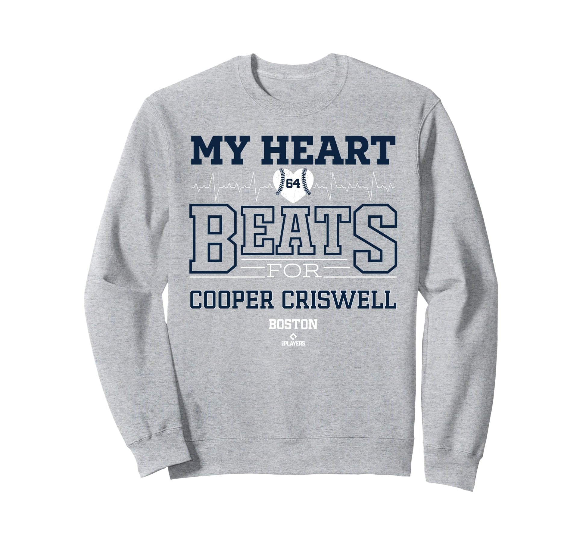 My Heart Beats Cooper Criswell Sweatshirt - Unique Graphic for Adults - T-Shirt, Sweatshirt, Hoodie