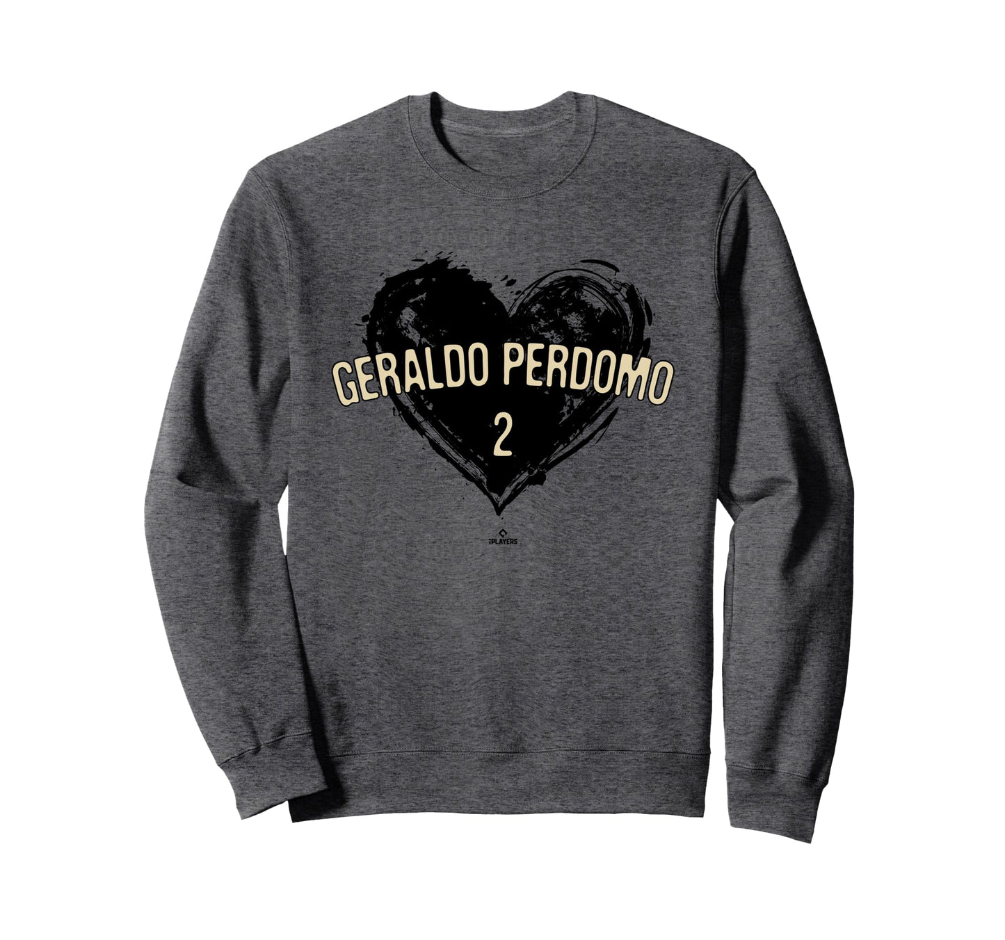 Distressed Heart Geraldo Sweatshirt - Casual Everyday Wear Men Women - T-Shirt, Sweatshirt, Hoodie