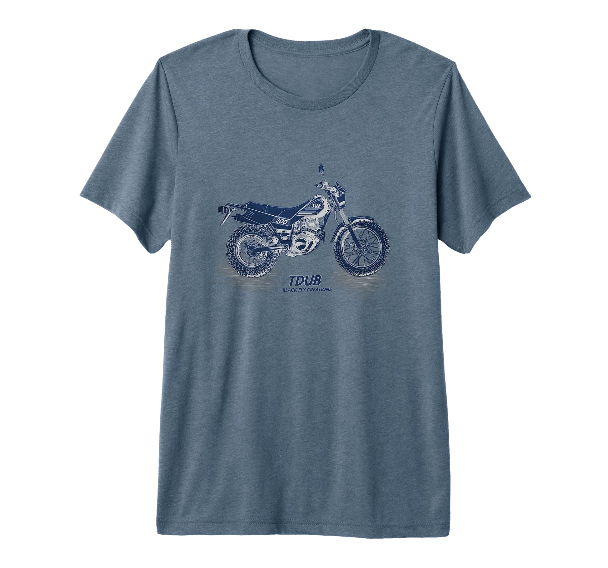 Tw200 Dirt Bike Enduro Tdub Motorcycle T-Shirt - Minimalist Print Unisex - T-Shirt, Sweatshirt, Hoodie