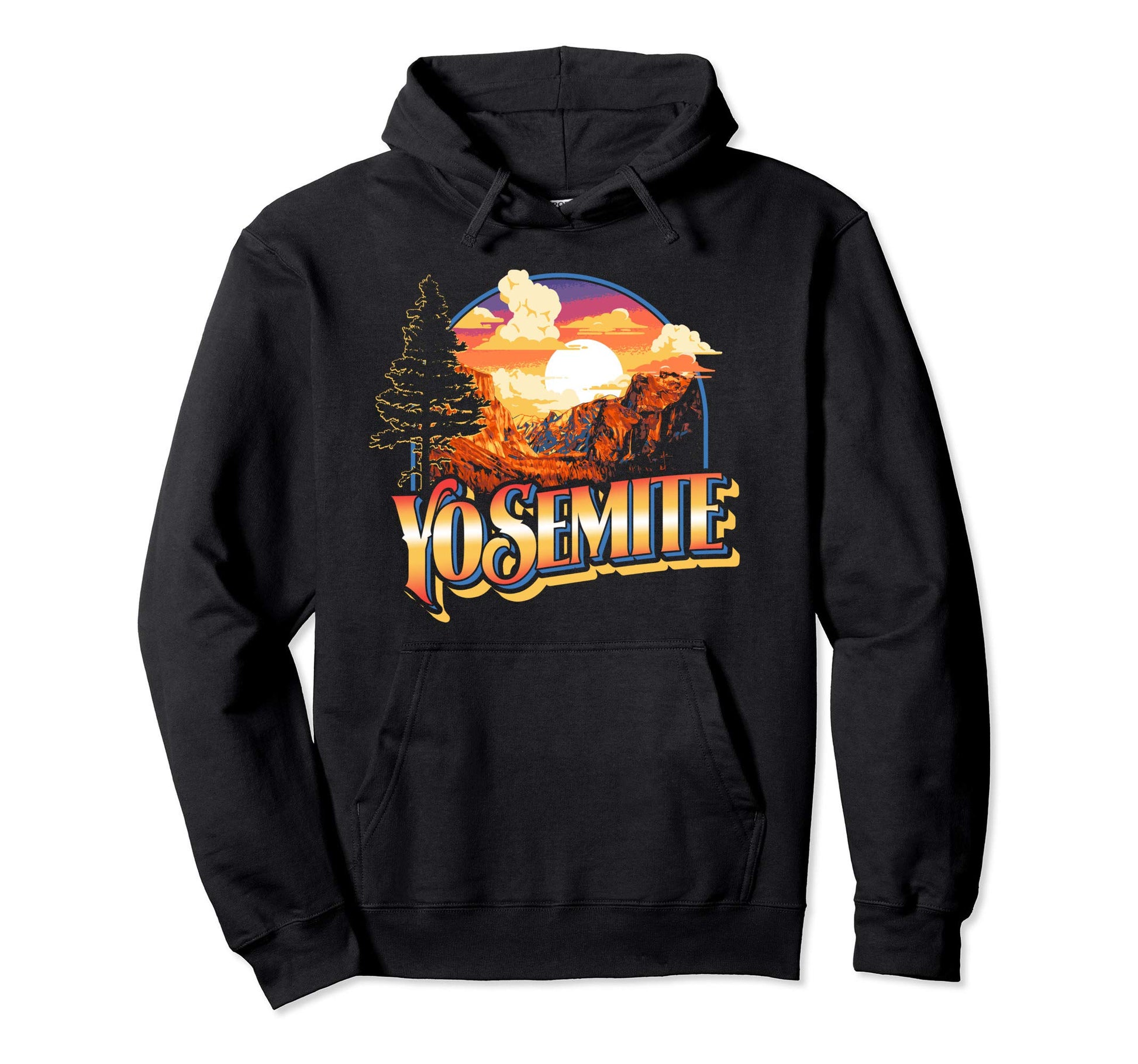 Yosemite National Park California Yosemite Hoodie - Novelty Apparel Unisex - T-Shirt, Sweatshirt, Hoodie