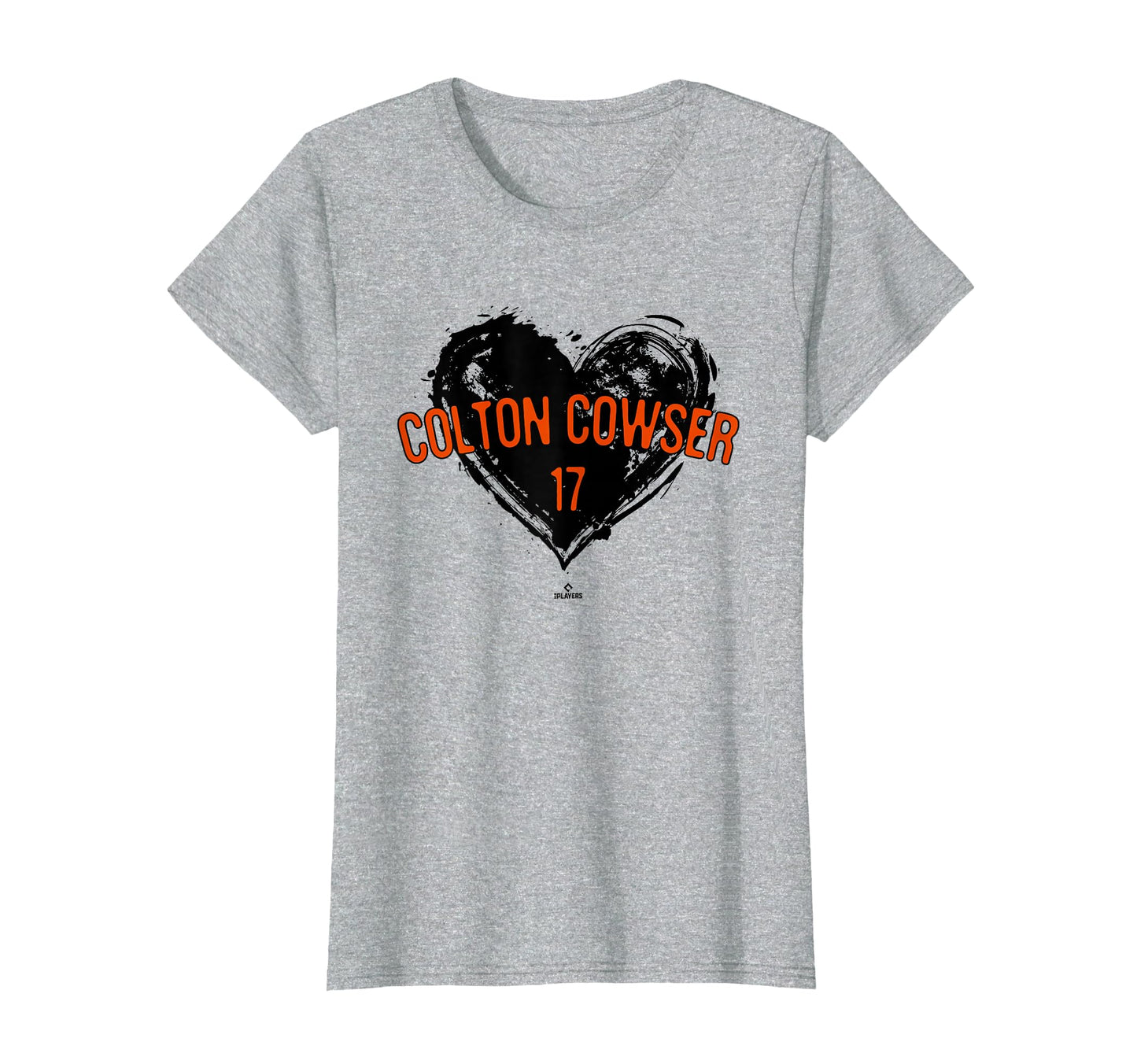 Distressed Heart Colton Cowser Baltimore T-Shirt - Minimalist Print Unisex - T-Shirt, Sweatshirt, Hoodie