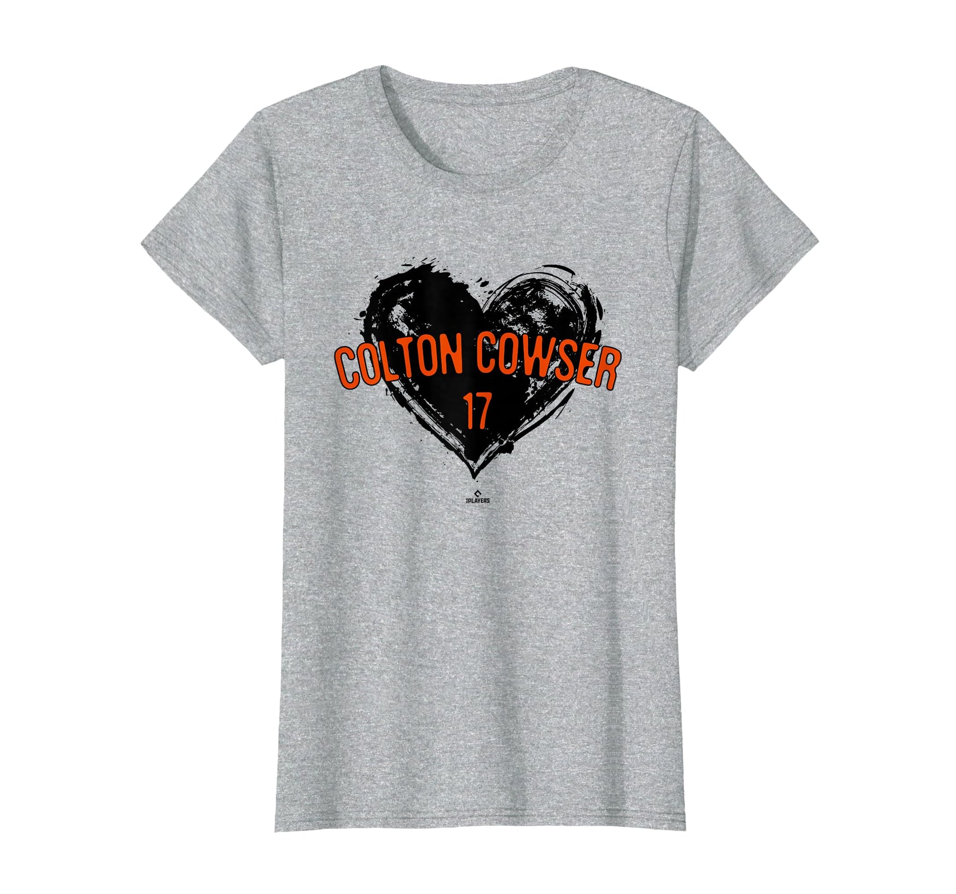 Distressed Heart Colton Cowser Baltimore T-Shirt - Minimalist Print Unisex - T-Shirt, Sweatshirt, Hoodie