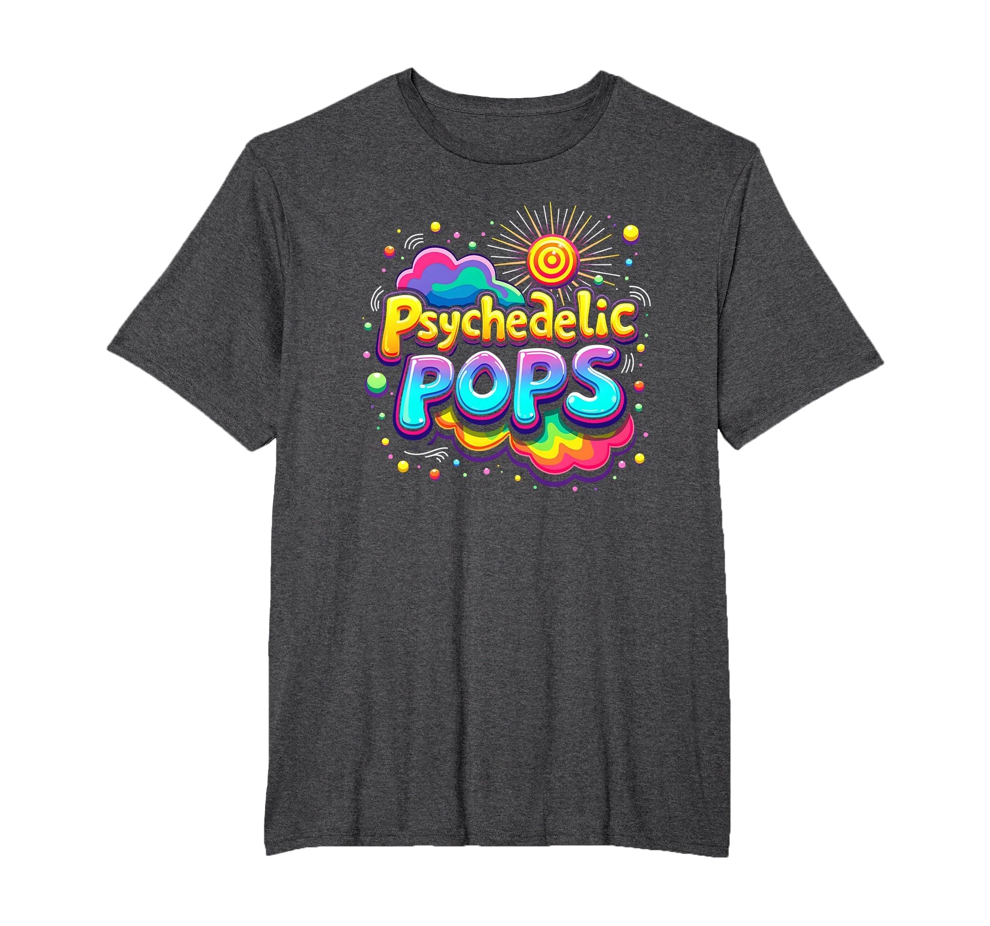 Groovy Dad Psychedelic Pops 60S Hippie T-Shirt - Custom Art Print Unisex - T-Shirt, Sweatshirt, Hoodie