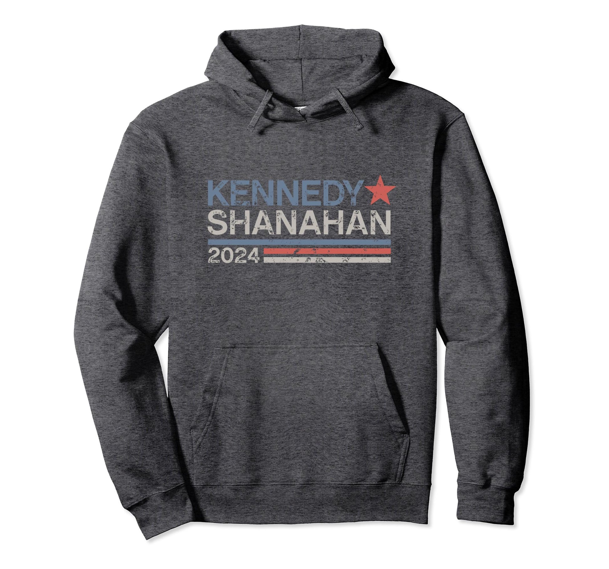 Kennedy Shanahan 2024 Stripes Distressed Hoodie - Custom Art Print Unisex - T-Shirt, Sweatshirt, Hoodie