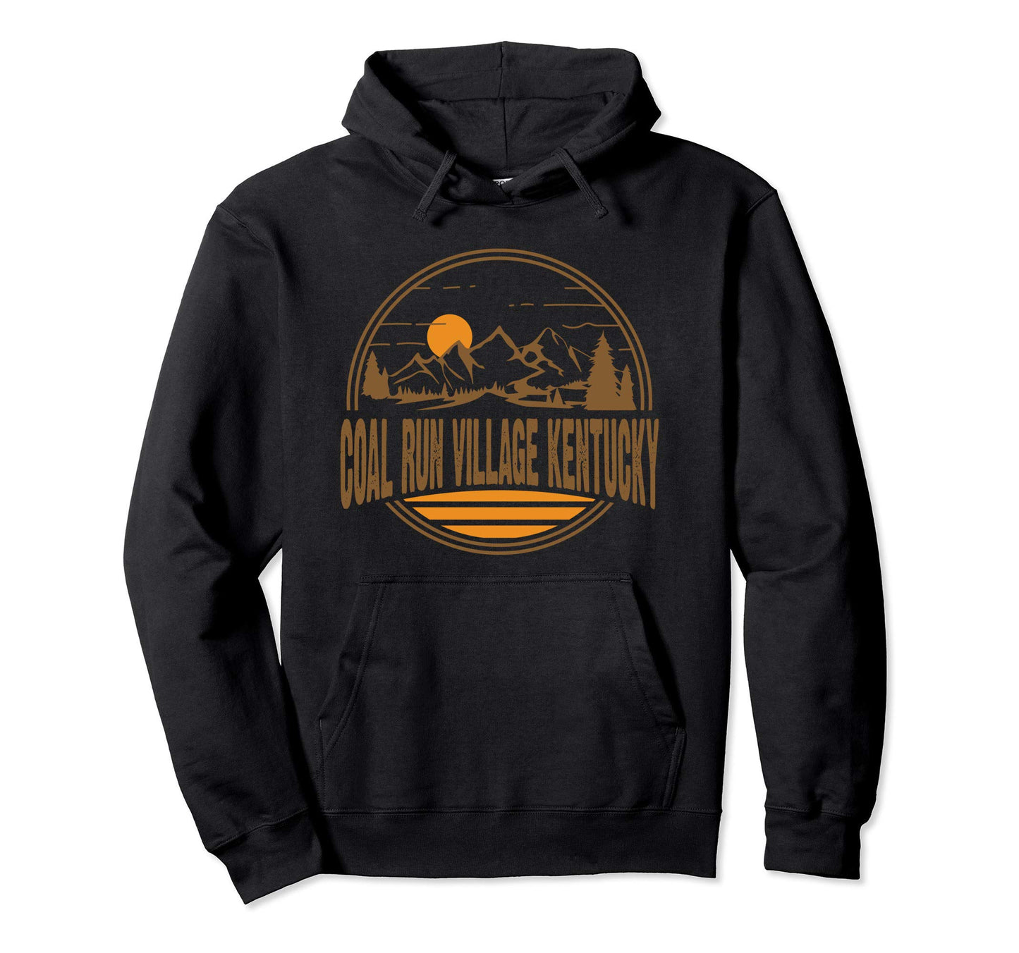 Coal Run Village Kentucky Mountain Hoodie - Casual Everyday Wear Men Women - T-Shirt, Sweatshirt, Hoodie