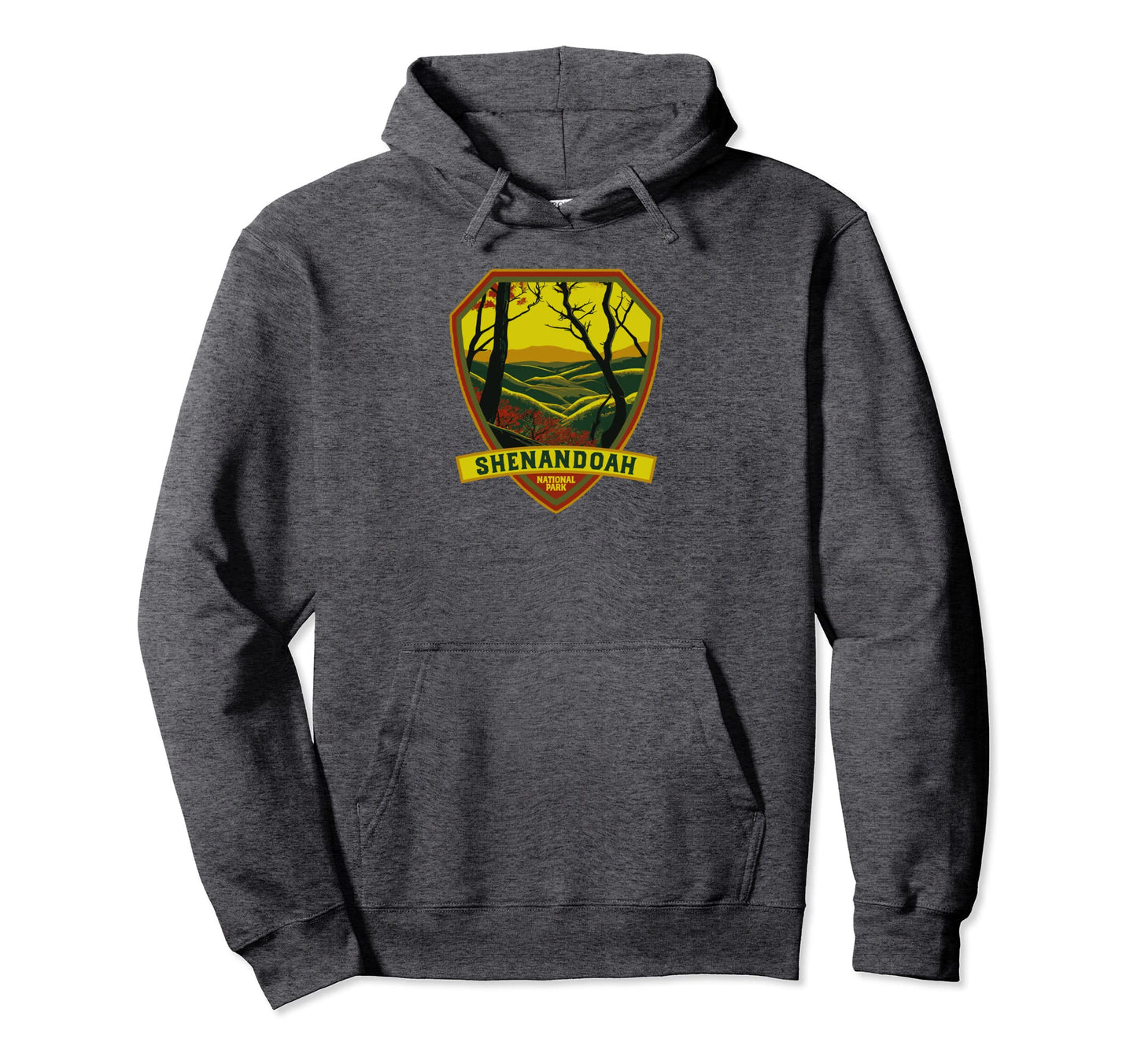 Shenandoah National Park Wpa Badge Hoodie - Graphic Print Men Women - T-Shirt, Sweatshirt, Hoodie