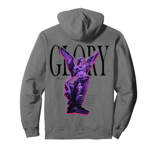Back Y2K Aesthetic Streetwear Angel Hoodie - Graphic Print for Adults - T-Shirt, Sweatshirt, Hoodie