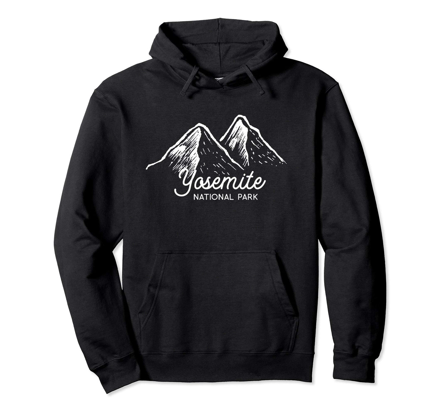 Yosemite National Park Mountain Hoodie - Aesthetic Graphic Men Women - T-Shirt, Sweatshirt, Hoodie