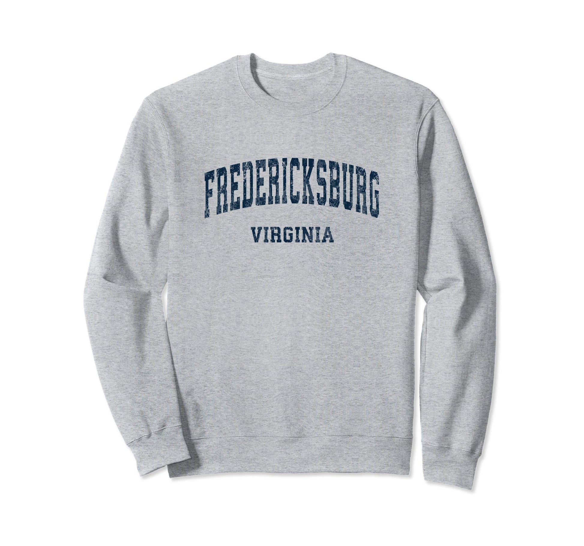 Fredericksburg Virginia Va Varsity Sweatshirt - Unique Graphic Men Women - T-Shirt, Sweatshirt, Hoodie