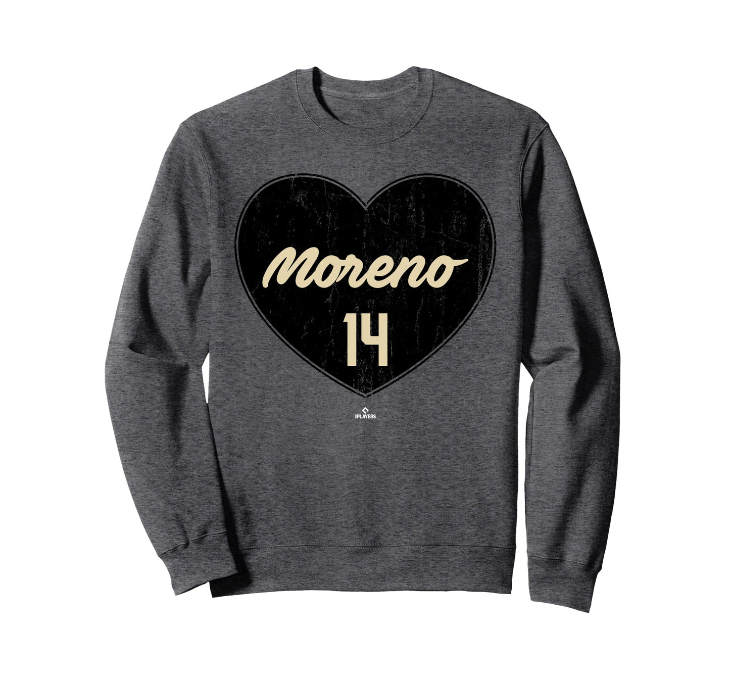 Distressed Heart Gabriel Moreno Sweatshirt - Streetwear Style for Adults - T-Shirt, Sweatshirt, Hoodie