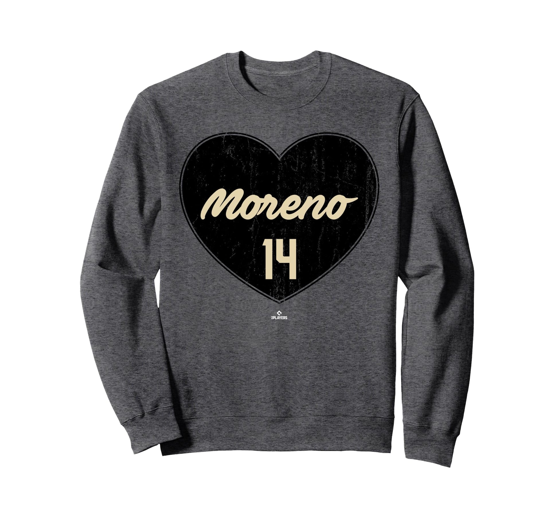 Distressed Heart Gabriel Moreno Sweatshirt - Streetwear Style for Adults - T-Shirt, Sweatshirt, Hoodie
