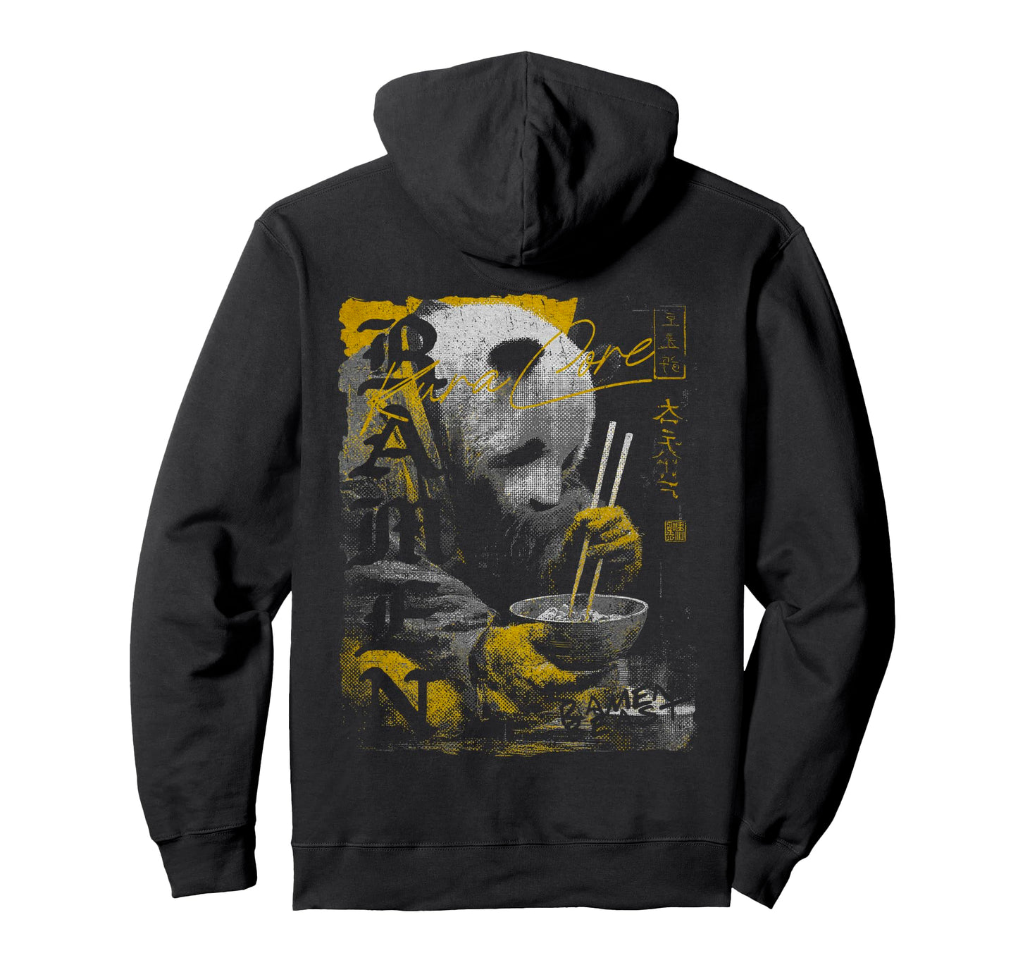 Ramen Back Japanese Streetwear Y2K Hoodie - Aesthetic Graphic Unisex - T-Shirt, Sweatshirt, Hoodie