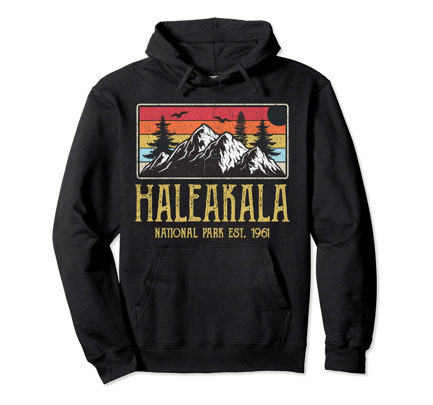 Haleakala National Park Mountains Hoodie - Fun Novelty Design Unisex - T-Shirt, Sweatshirt, Hoodie