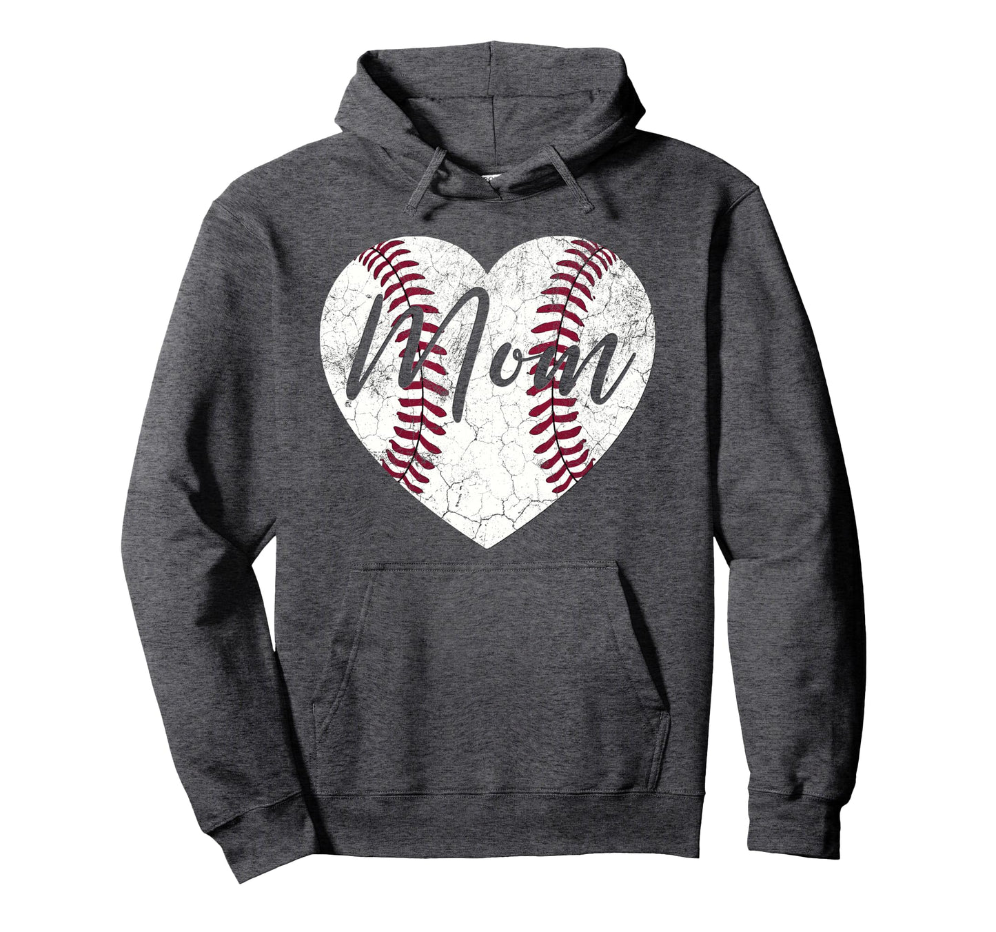 Baseball Mommy Mom Mama Wife Hoodie - Graphic Print for Adults - T-Shirt, Sweatshirt, Hoodie