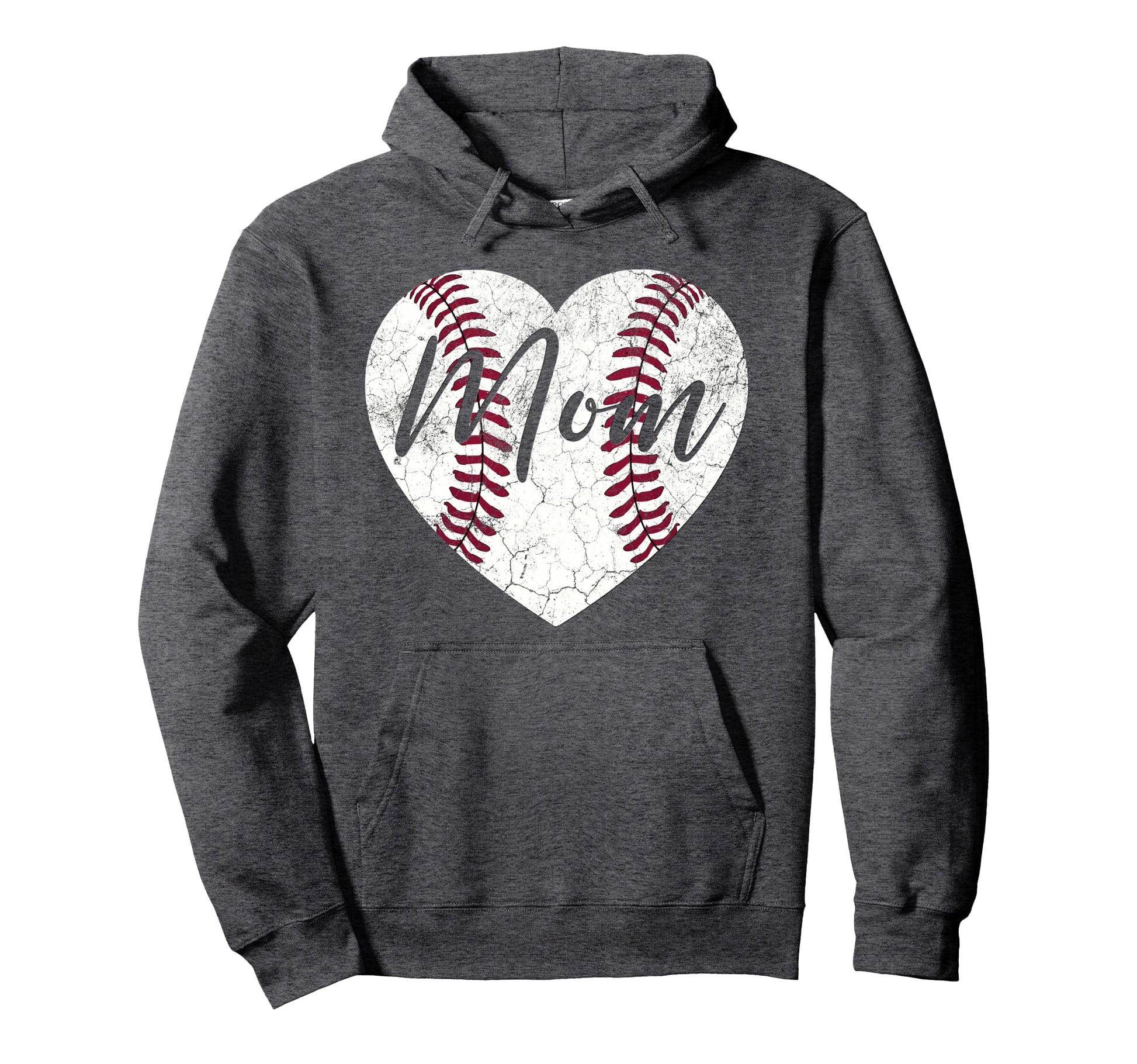Baseball Mommy Mom Mama Wife Hoodie - Graphic Print for Adults - T-Shirt, Sweatshirt, Hoodie