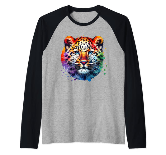 Amur Leopard Motif And Sweatshirt - Casual Everyday Wear Men Women - T-Shirt, Sweatshirt, Hoodie
