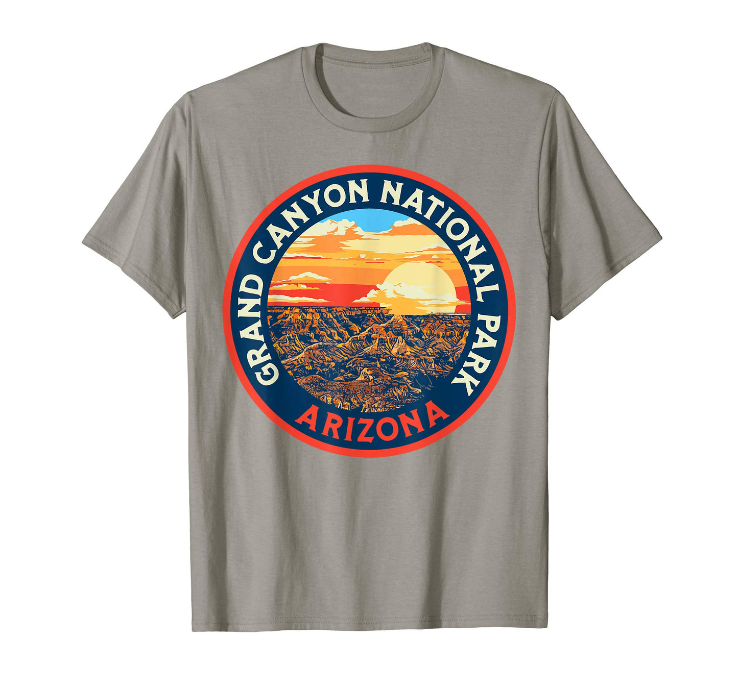 Grand Canyon National Park 80S T-Shirt - Minimalist Print Men Women - T-Shirt, Sweatshirt, Hoodie