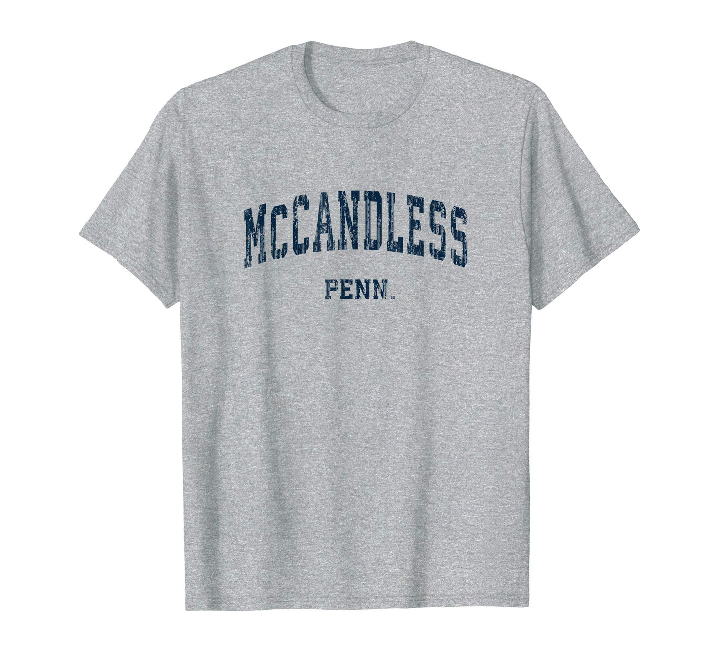 Mccandless Pennsylvania Pa Varsity T-Shirt - Minimalist Print Men Women - T-Shirt, Sweatshirt, Hoodie