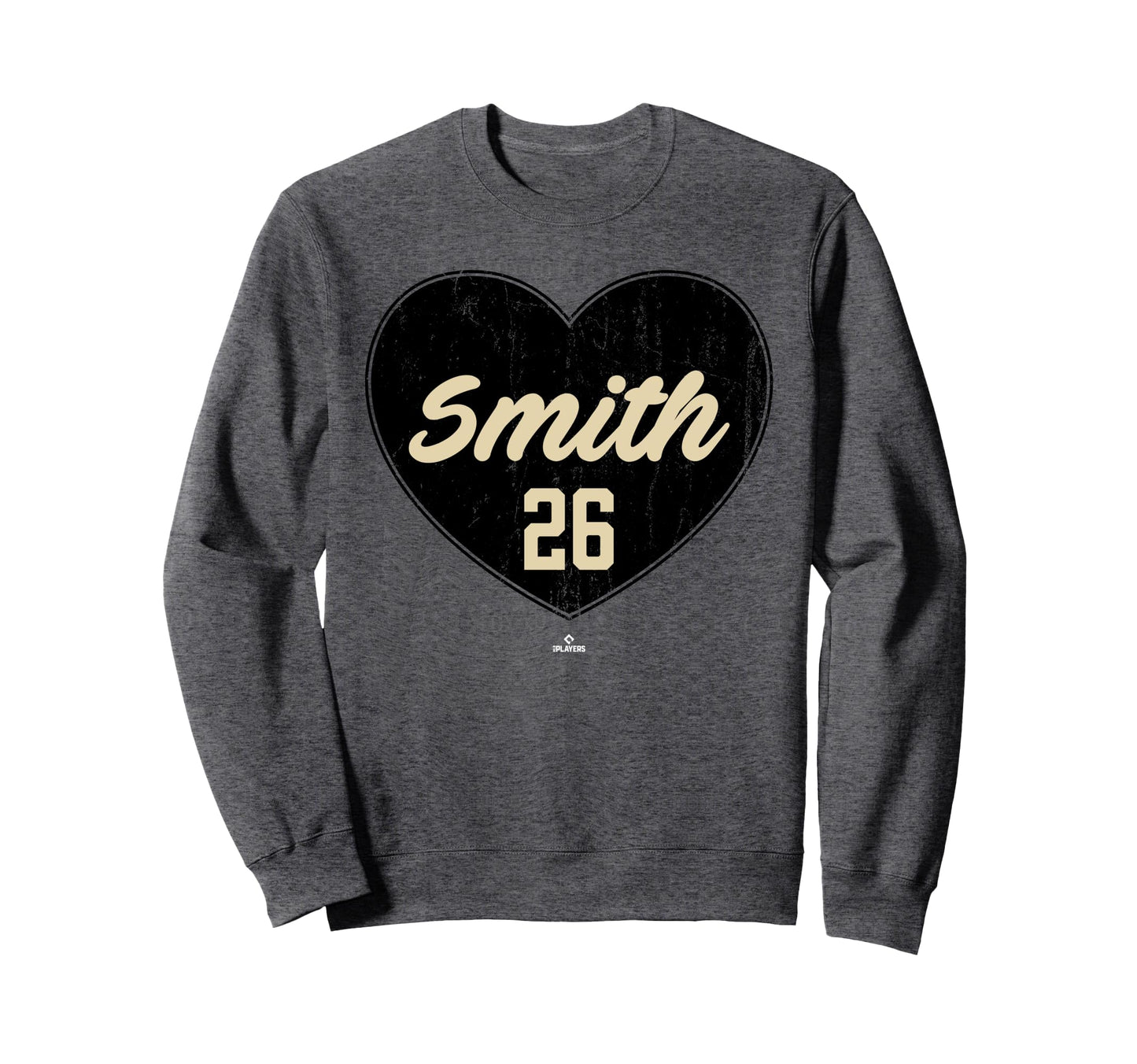 Distressed Heart Pavin Smith Sweatshirt - Novelty Apparel for Adults - T-Shirt, Sweatshirt, Hoodie