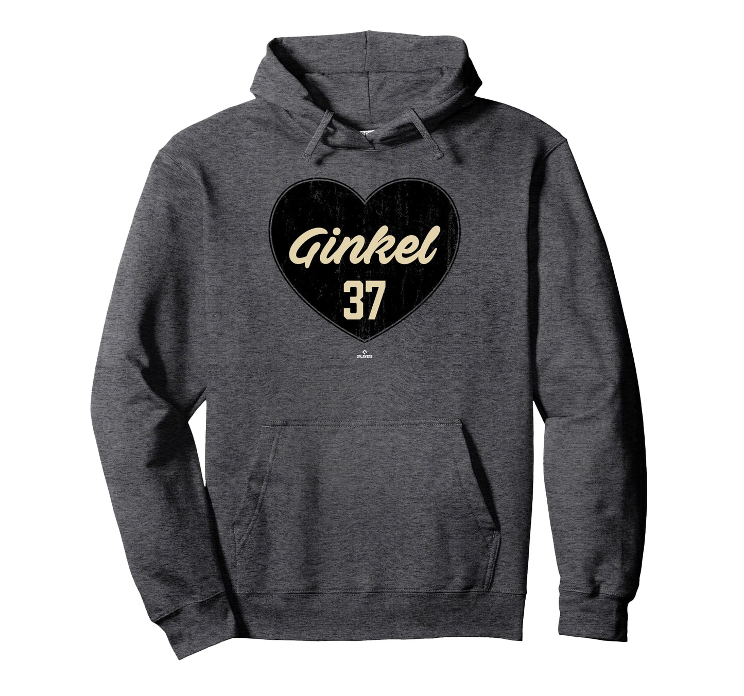 Distressed Heart Kevin Ginkel Hoodie - Fun Novelty Design Men Women - T-Shirt, Sweatshirt, Hoodie