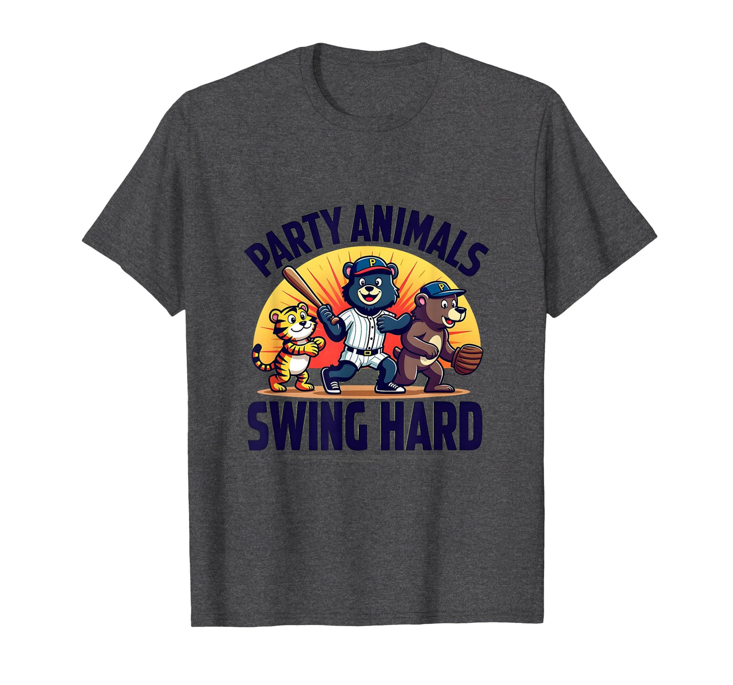 Customizable Party Animals Swing T-Shirt - Casual Everyday Wear for Adults - T-Shirt, Sweatshirt, Hoodie