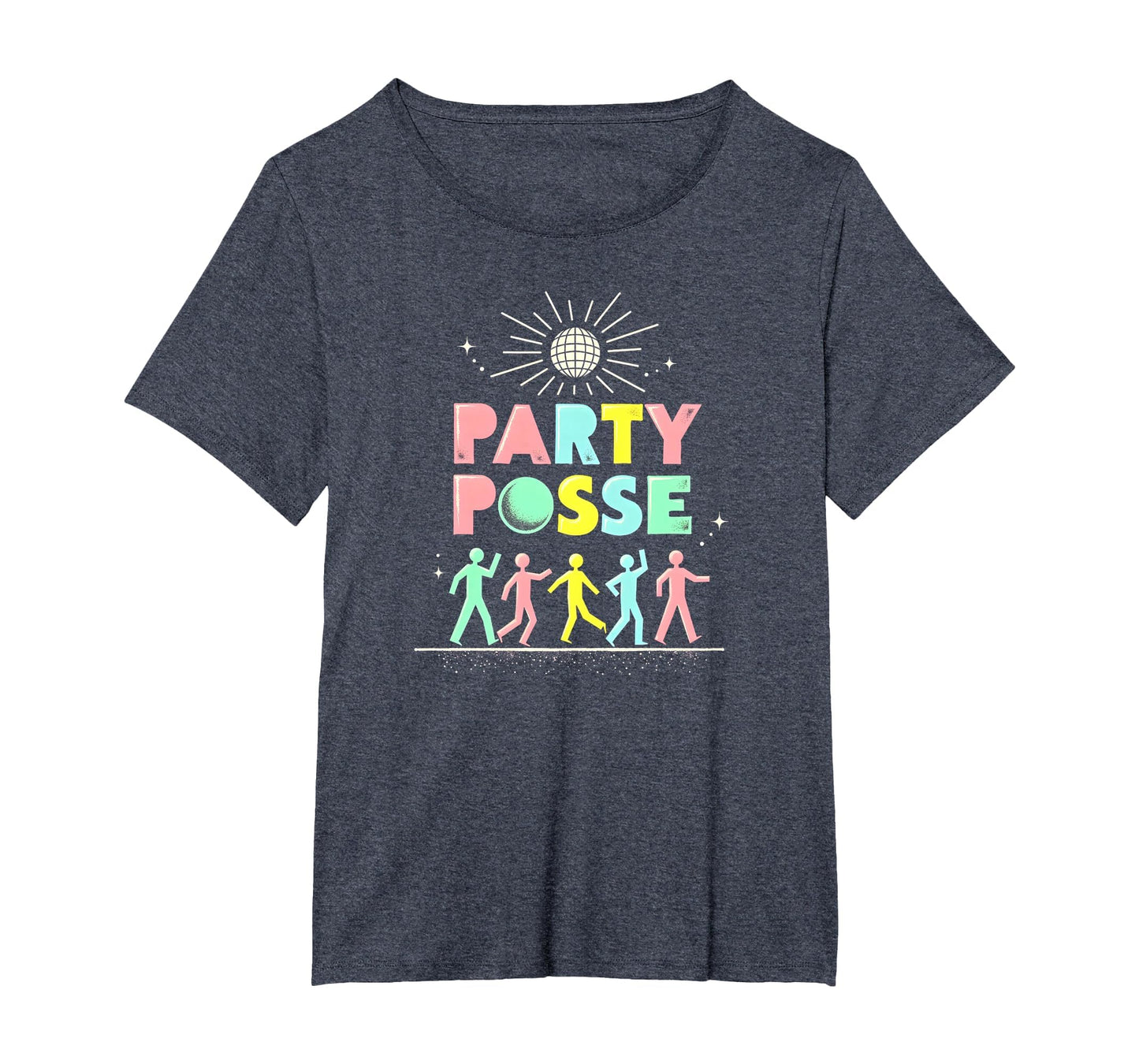 Party Posse Disco Fever Squad Night T-Shirt - Trendy Graphic Men Women - T-Shirt, Sweatshirt, Hoodie