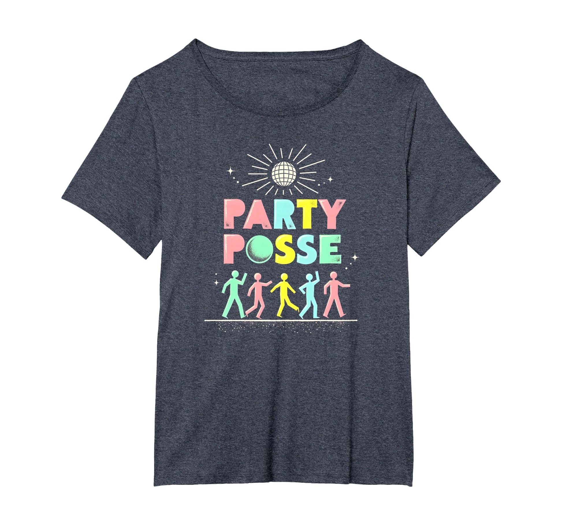 Party Posse Disco Fever Squad Night T-Shirt - Trendy Graphic Men Women - T-Shirt, Sweatshirt, Hoodie