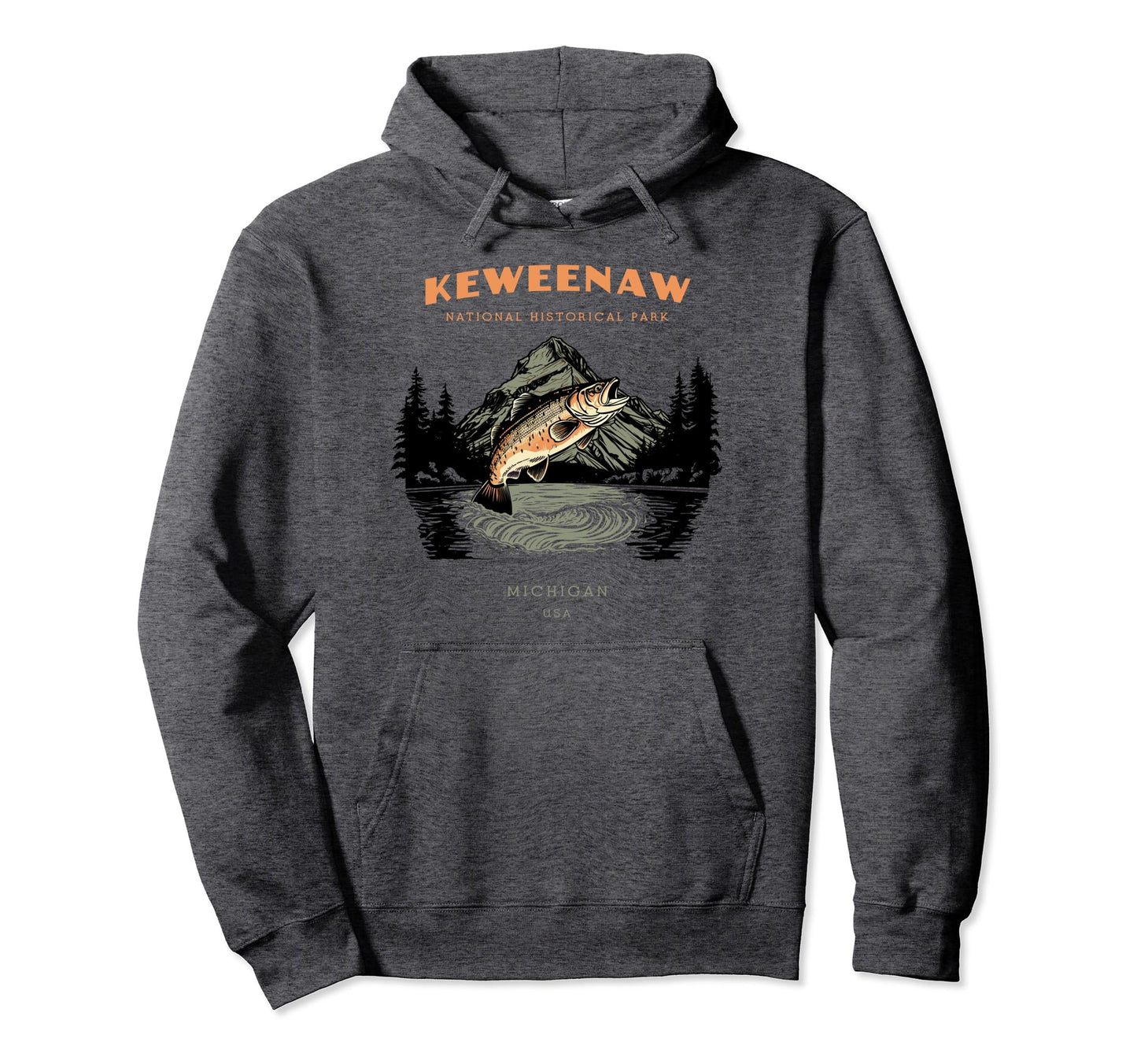Keweenaw National Historical Park Michigan Hoodie - Streetwear Style Unisex - T-Shirt, Sweatshirt, Hoodie