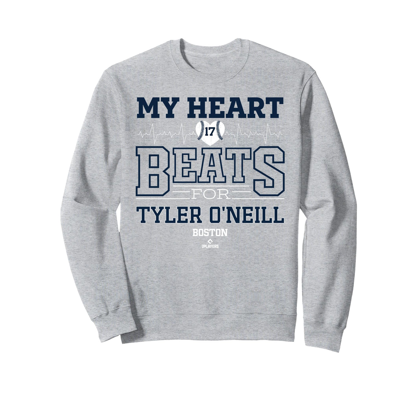 My Heart Beats Tyler Oneill Boston Sweatshirt - Streetwear Style Men Women - T-Shirt, Sweatshirt, Hoodie