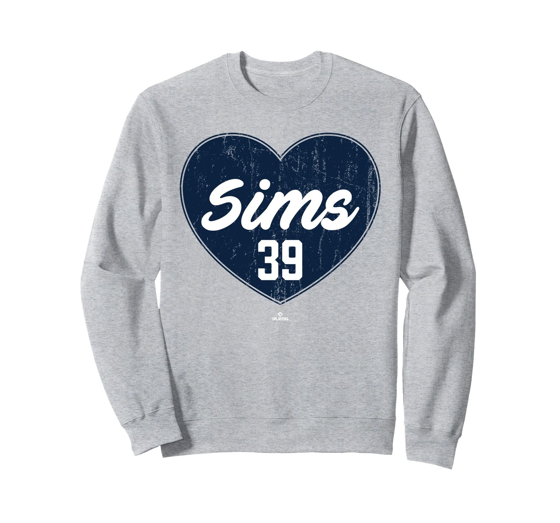 Distressed Heart Lucas Sims Boston Sweatshirt - Trendy Graphic Unisex - T-Shirt, Sweatshirt, Hoodie