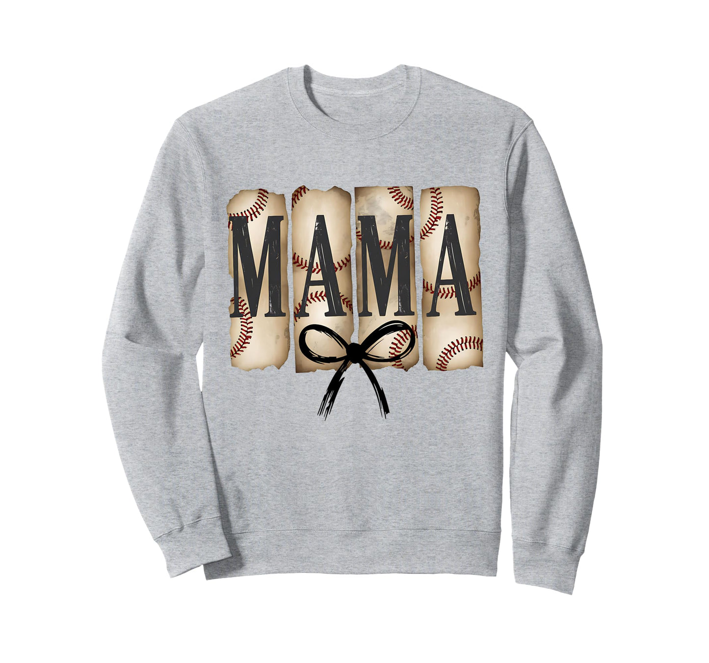 Coquette American Baseball Mom Sweatshirt - Custom Art Print for Adults - T-Shirt, Sweatshirt, Hoodie