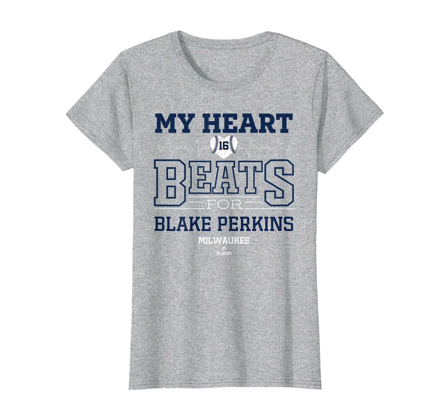 My Heart Beats Blake Perkins T-Shirt - Fun Novelty Design for Adults - T-Shirt, Sweatshirt, Hoodie