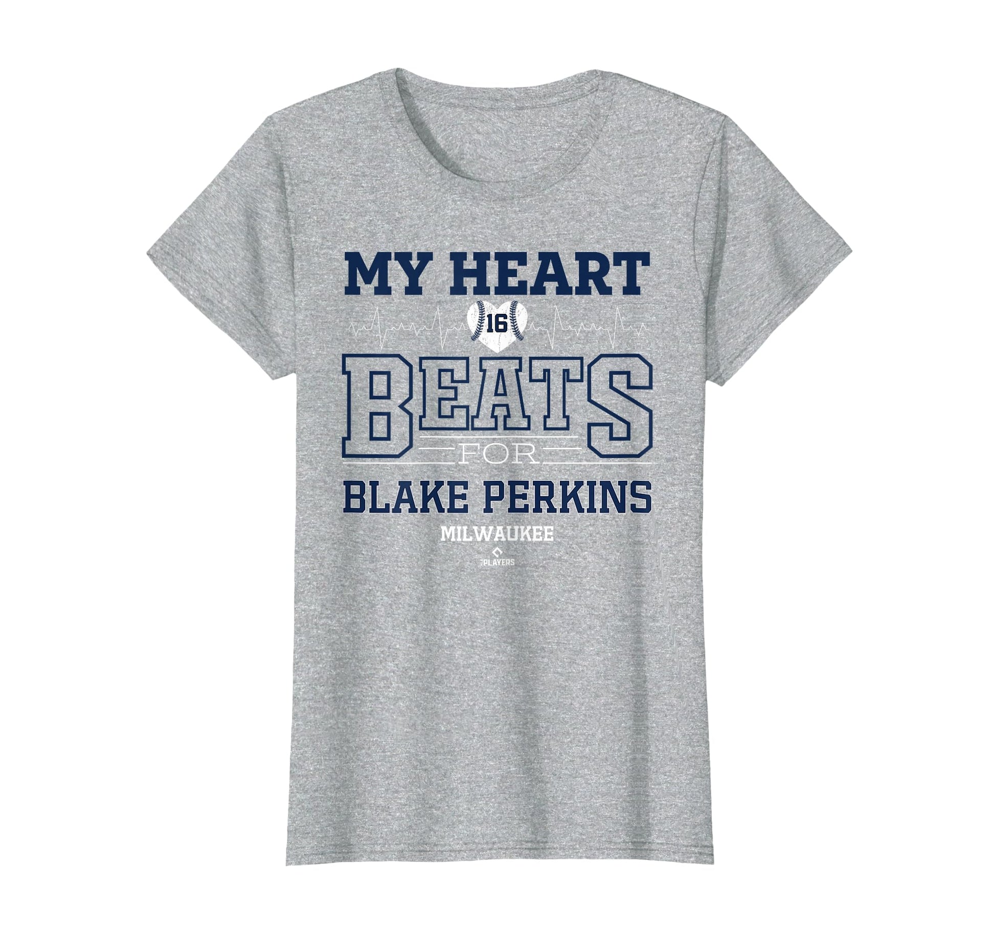 My Heart Beats Blake Perkins T-Shirt - Fun Novelty Design for Adults - T-Shirt, Sweatshirt, Hoodie