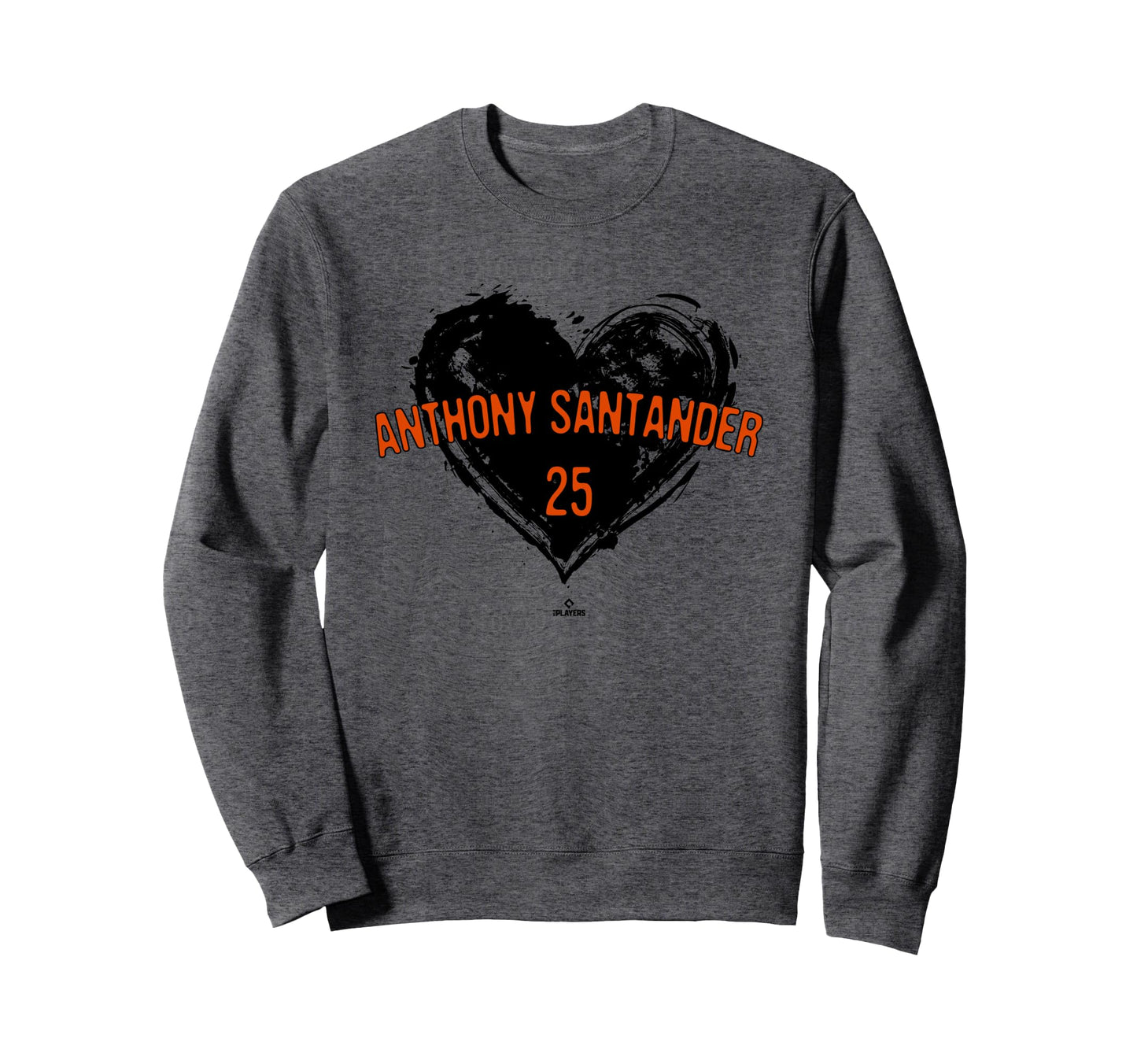 Distressed Heart Anthony Santander Sweatshirt - Unique Graphic Unisex - T-Shirt, Sweatshirt, Hoodie