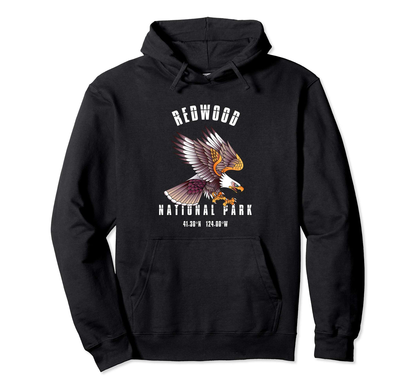 Redwood National Park California Usa Hoodie - Casual Everyday Wear Unisex - T-Shirt, Sweatshirt, Hoodie